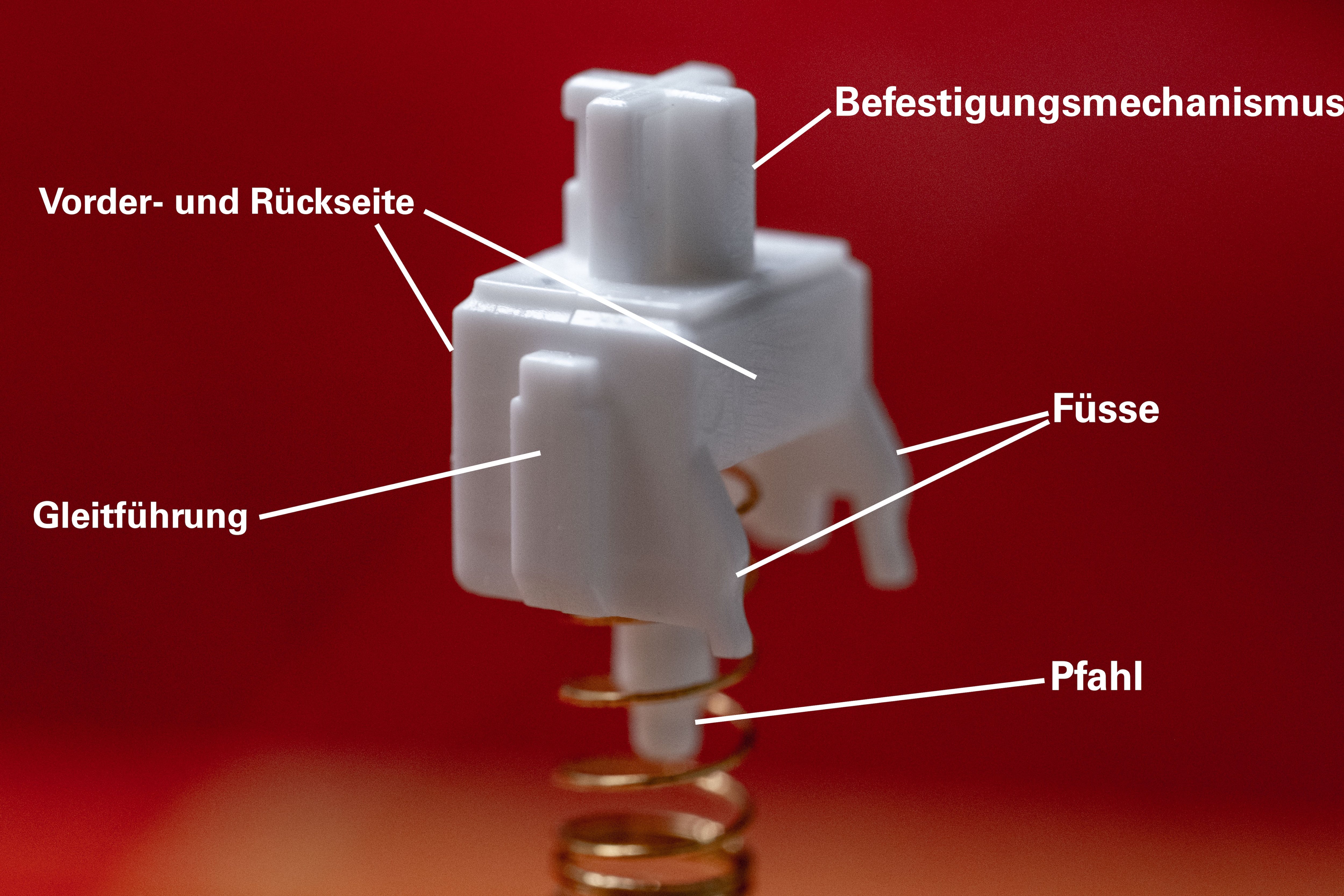 Edelstahl Schalter-Zieher Für Mechanische Tastaturen – 2 Stück, Werkzeug Zum Wechseln Der Switches