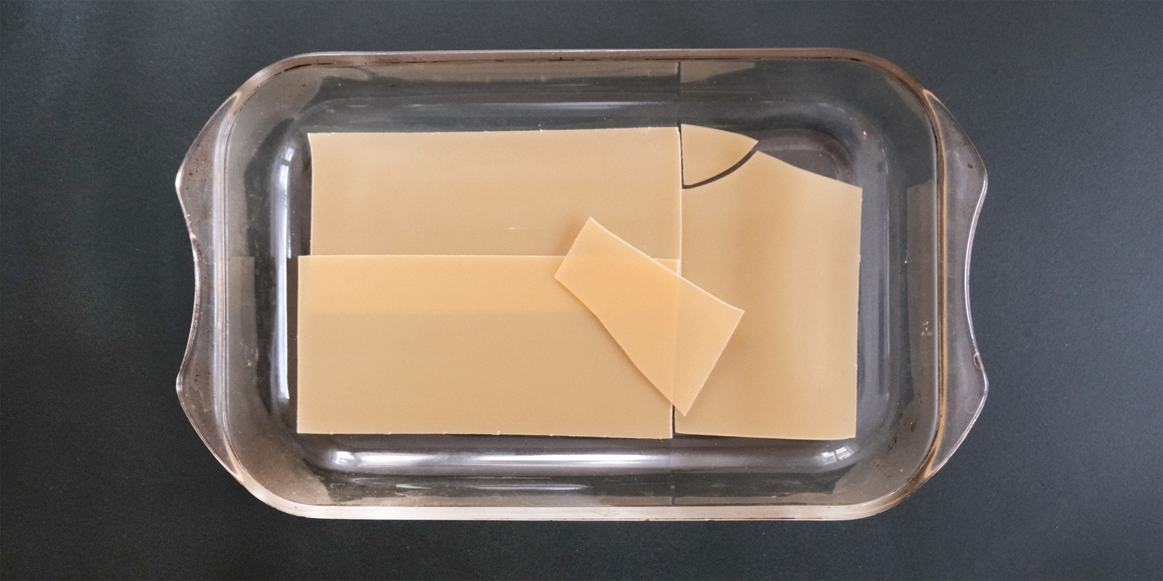 Warum eigentlich passen Lasagneblätter nie in die Form?