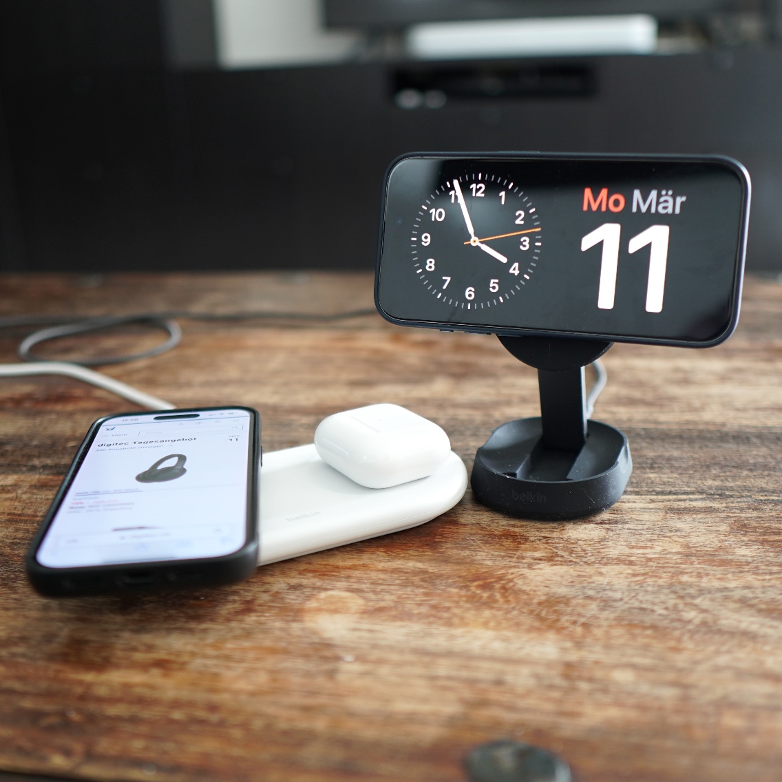 iOS 17 Standby-Modus: iPhone wird im Querformat zum Wecker - Galaxus