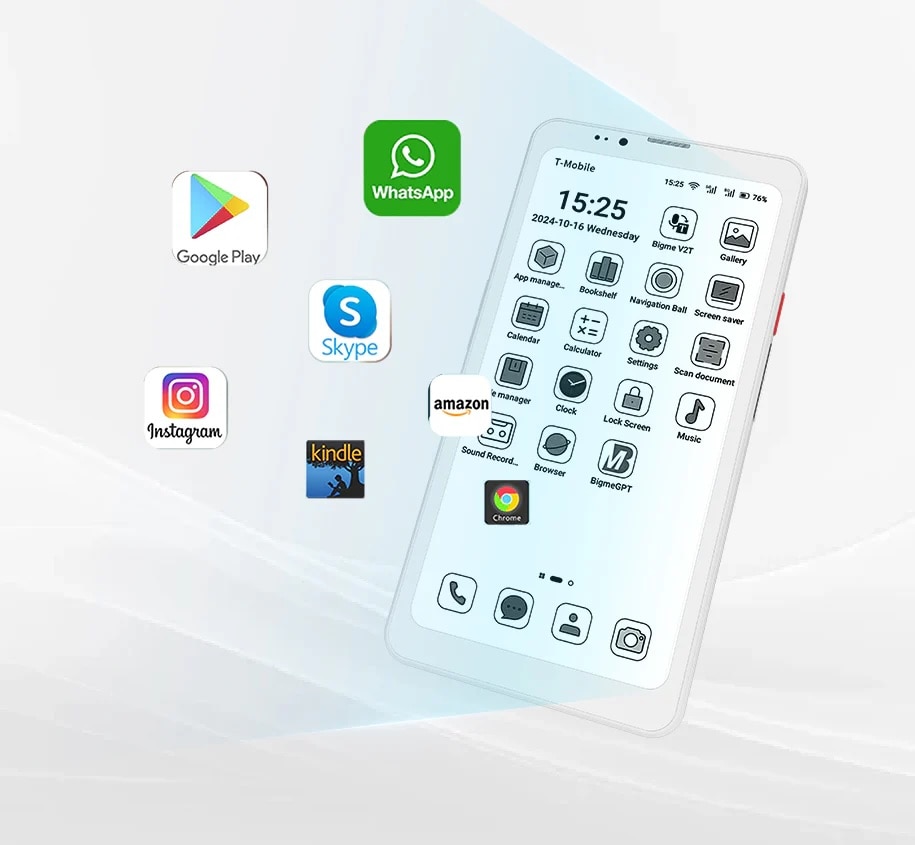 Bigme HiBreak Pro: Smartphone with E-Ink display - Galaxus