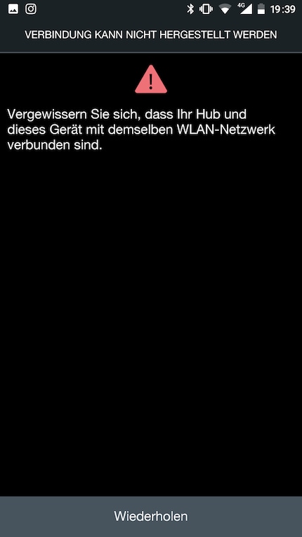Schritt 86: Ruhe bewahren und weiter keine Verbindung herstellen.