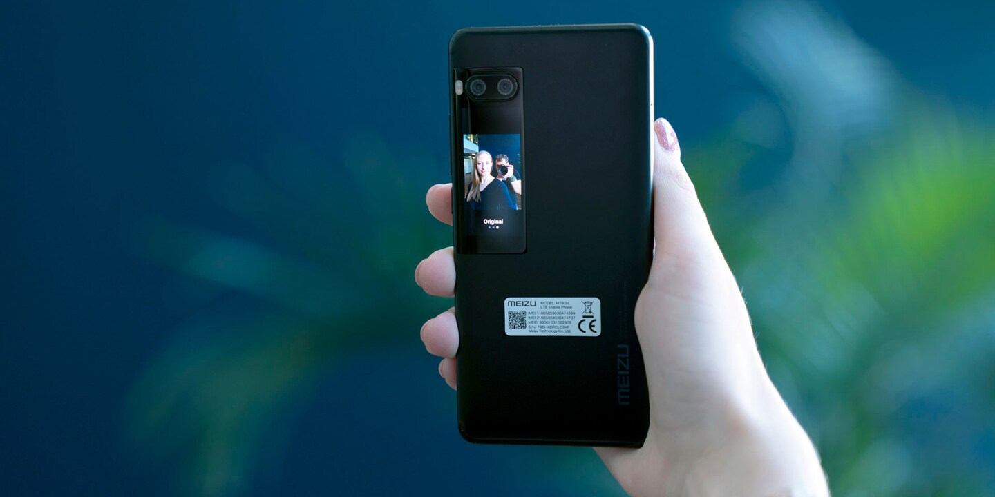 Meizu Pro 7: Zwei Displays an einem schicken Phone