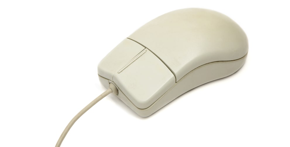 This is kind of what my first mouse looked like ¬– just more ergonomic.
