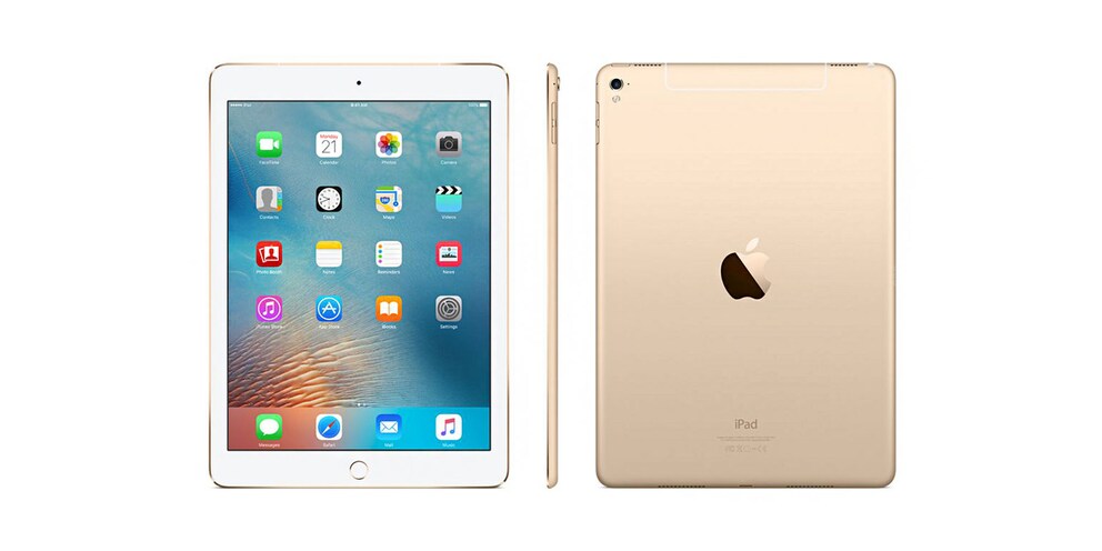 Das «neue» Gold gibt's exklusiv nur für das 9.7” iPad.