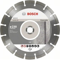 Bosch Professional Zubehör Diamanttrennscheibe Standard for Concrete, 115 x 22,23 x 1,6 x 10 mm, 10er-Pack