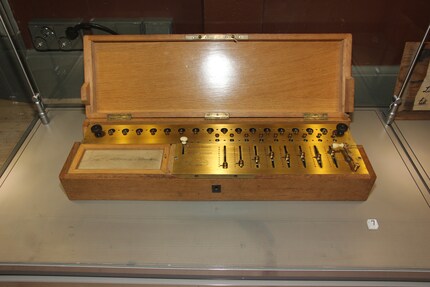 Arithmometer according to Charles Xavier Thomas de Colmar