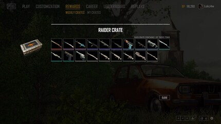 Die guten Waffenskins gibt es in «PUBG» fast nur in den kostenpflichten Kisten.