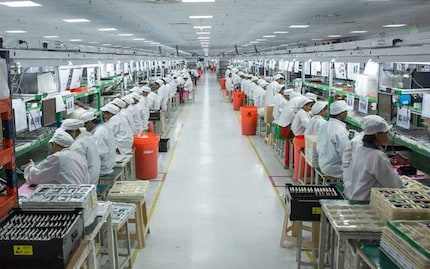 A glimpse into the second factory Vivo opened in India