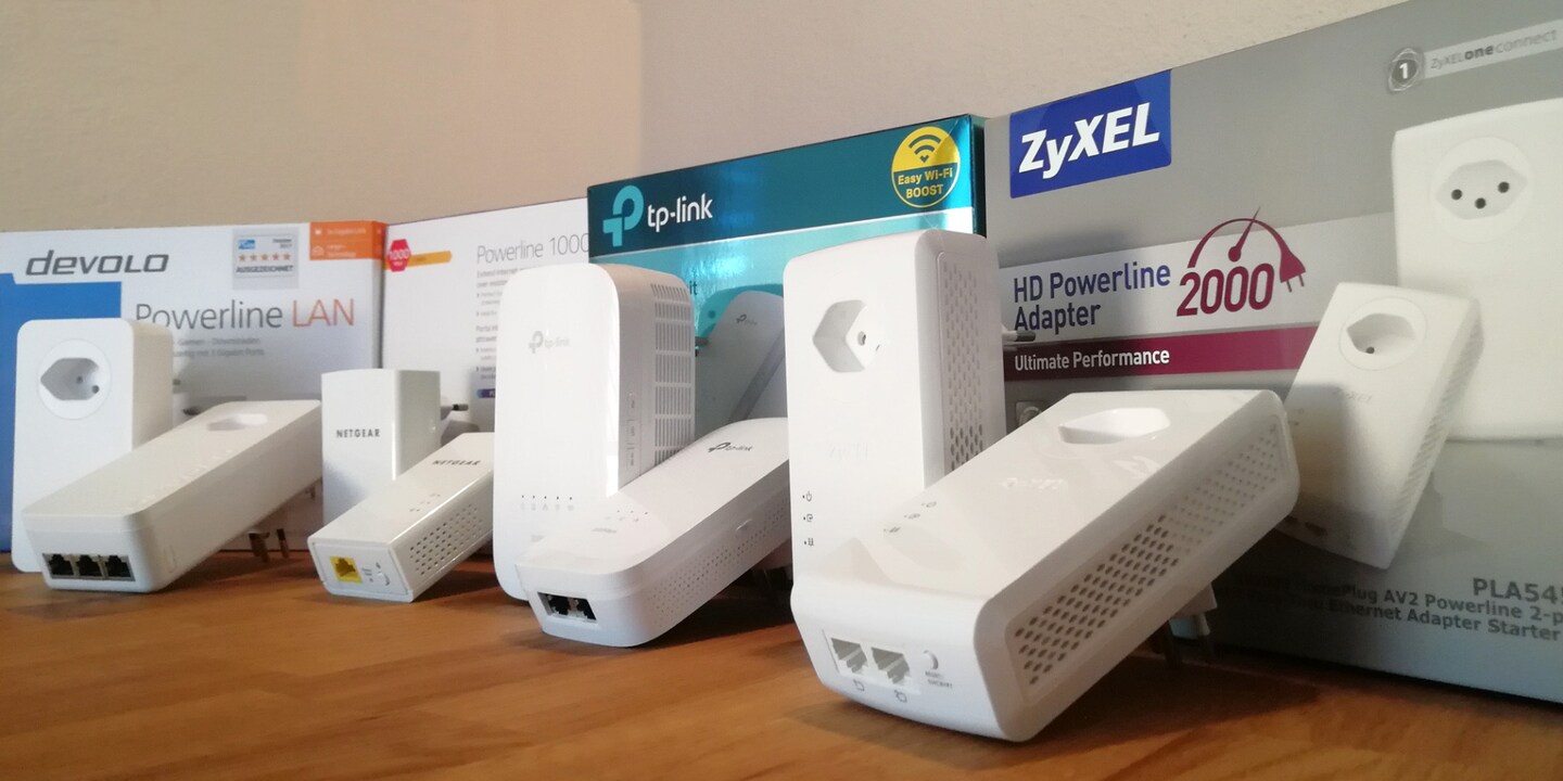 Powerline-Vergleich: 2000 Mbps? Da lachen ja die Hühner!
