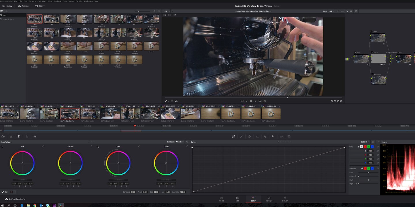Video schneiden und graden für lau: DaVinci Resolve