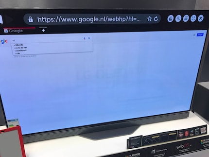 Siehst du das LG-OLED-Logo? Das ist Burn-In
