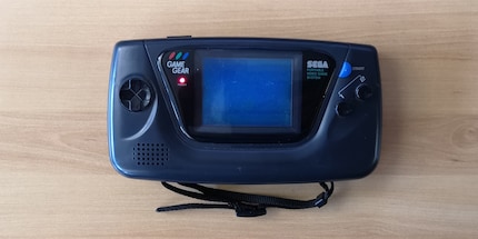Nothing can be seen on the front of the display.