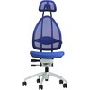 Topstar Design-Bürodrehstuhl, mit Kopfstütze und Netzrücken