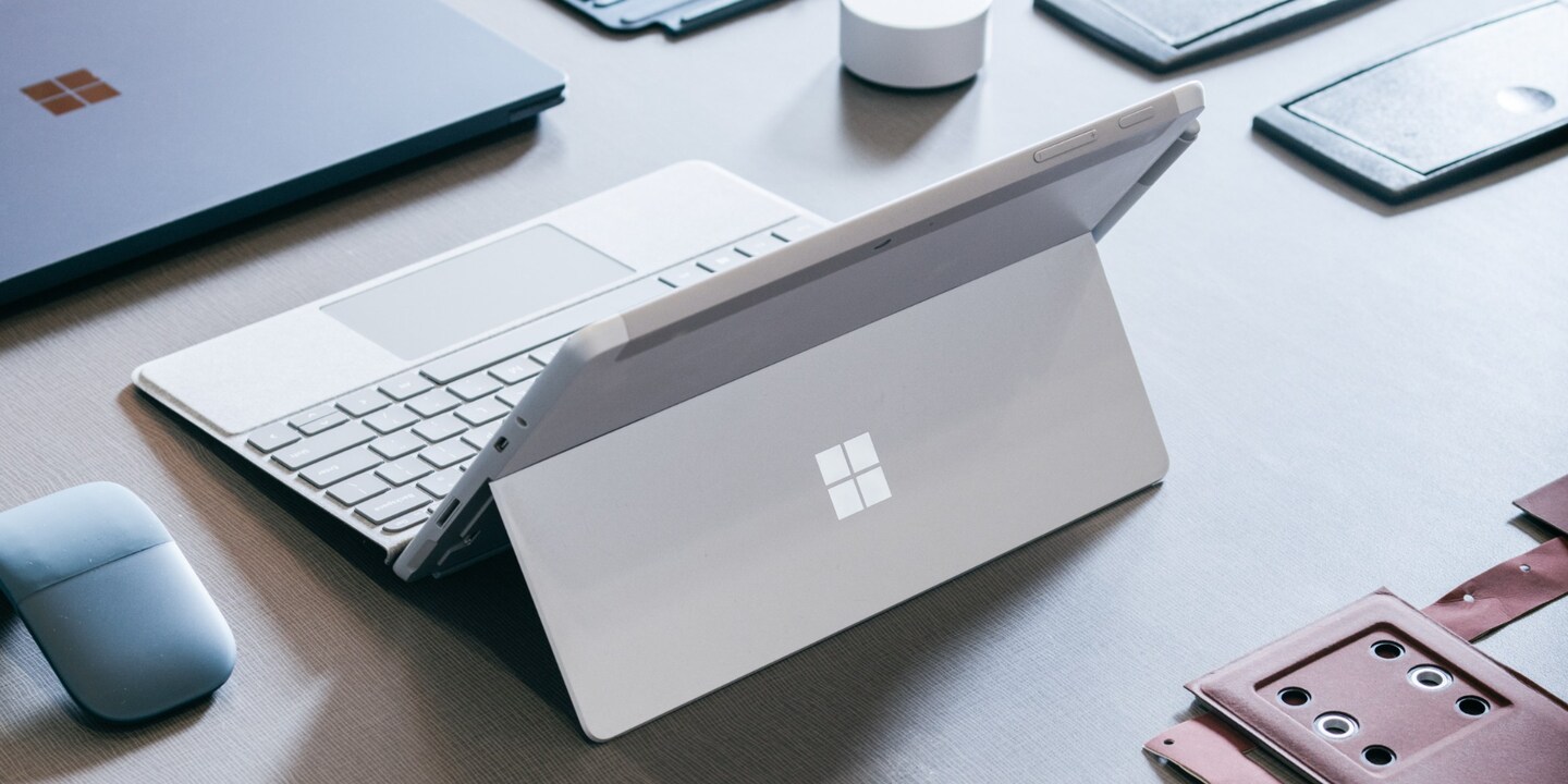 Eine Familie kriegt Zuwachs: Das brandneue Microsoft Surface Go