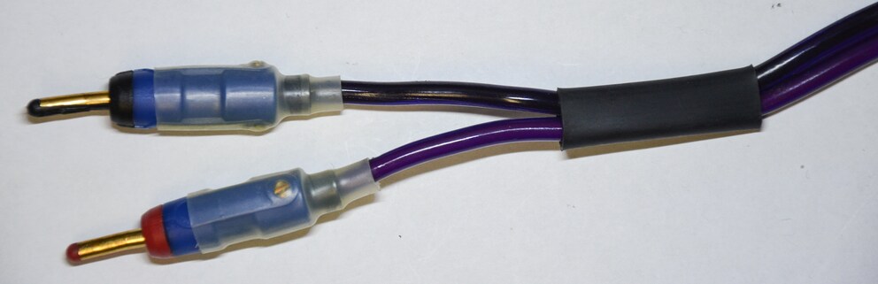 Solid Core Kabel mit besonderem Bananenstecker