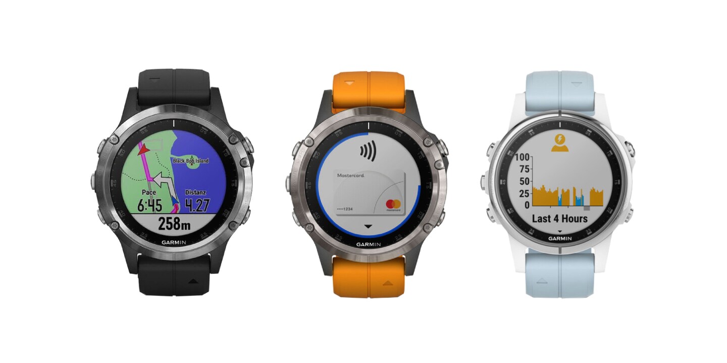 Das Flagship von Garmin: Fenix 5 Plus