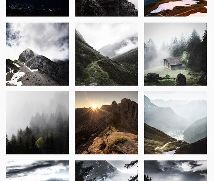 philippsalzborn zeigt Alpenfotos mit einem durchgängigen Farbstil