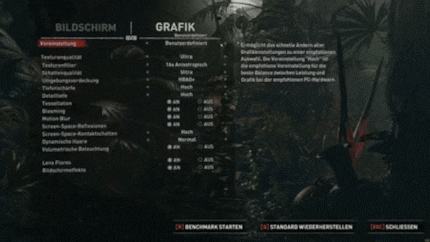 Den Presets glaube ich kein Wort.