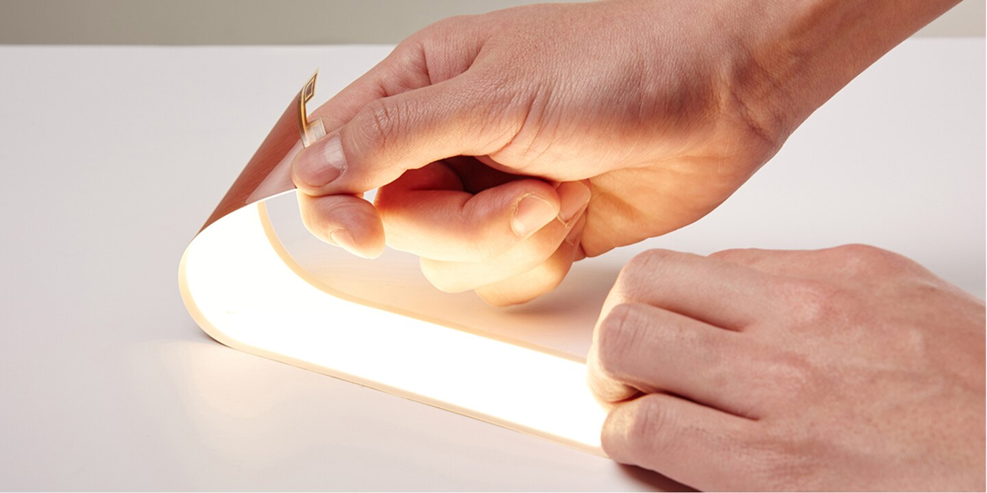 Ein OLED Licht-Panel