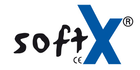 Logo of the SoftX brand