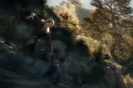 Legolas rides the Orc