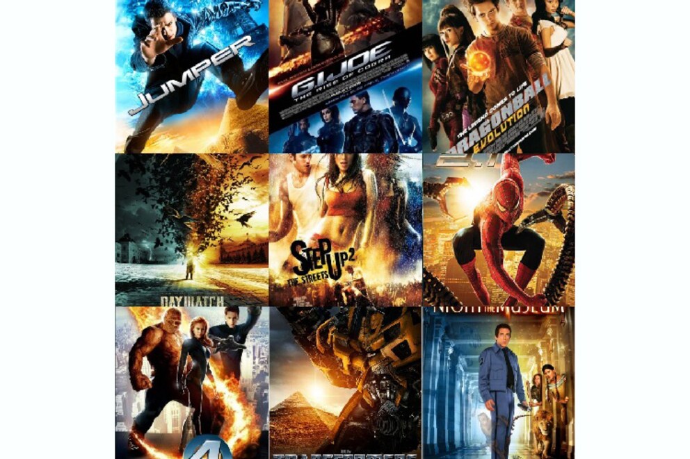 Blue and orange have featured on virtually every film poster since then and dominated the colours of almost every blockbuster