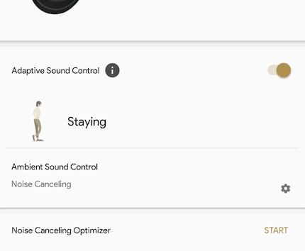 Größter Stressfaktor: Die Adaptive Noise Control