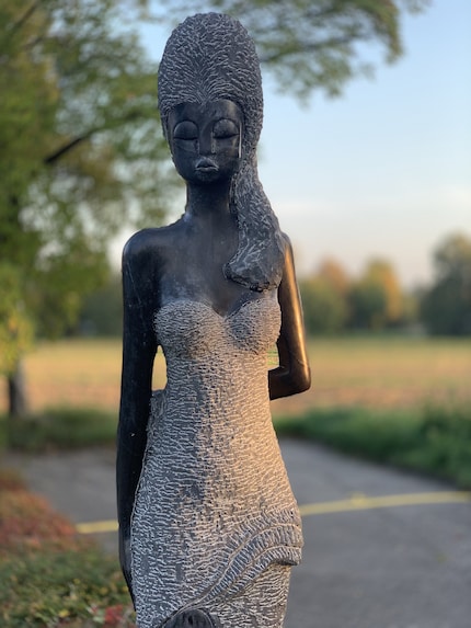 iPhone Xs mit maximalem Unschärfe-Effekt