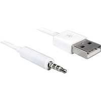 Delock USB A –  3.5 mm Klinke (1 m, 3.5mm Klinke (AUX))