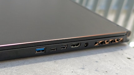 USB 3.1 Type-A, Thunderbolt 3, Mini-DisplayPort, HDMI and power connection