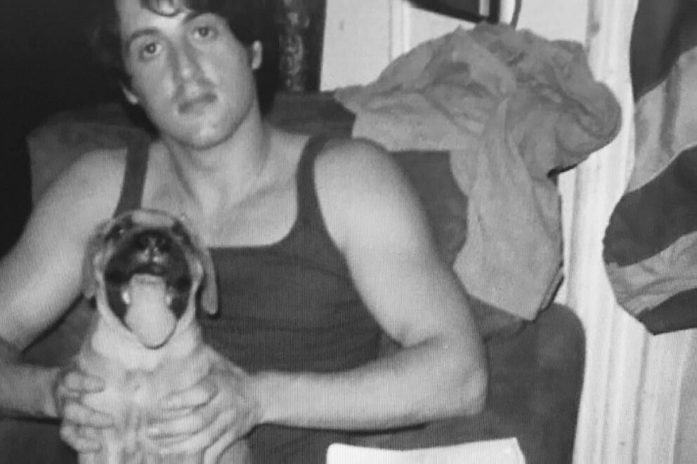 Sylvester Stallone und Butkus, 1972