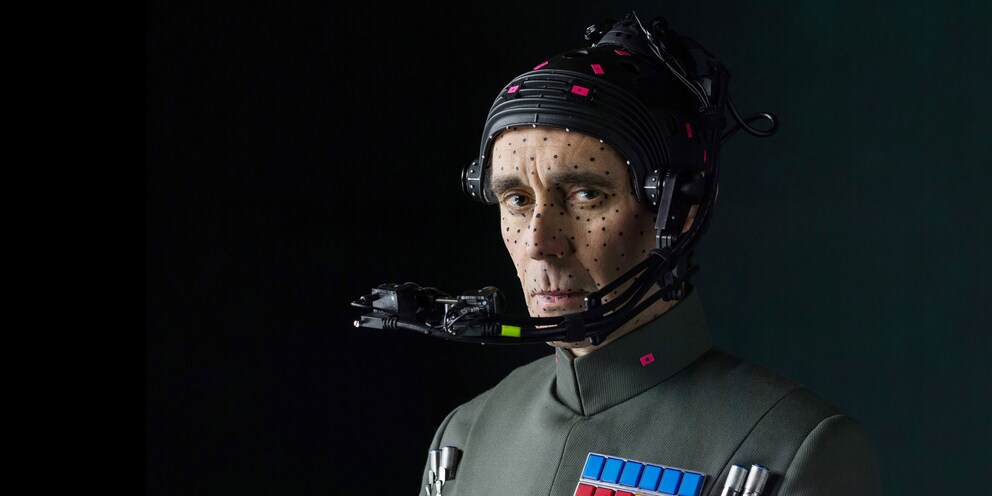 Guy Henry als Grand Moff Tarkin in «Rogue One: A Star Wars Story»