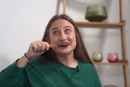 The brush head is slightly too large.