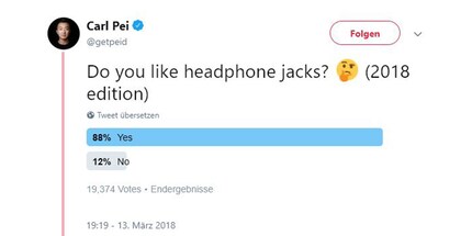 Pete Lau, Twitter, März 2018