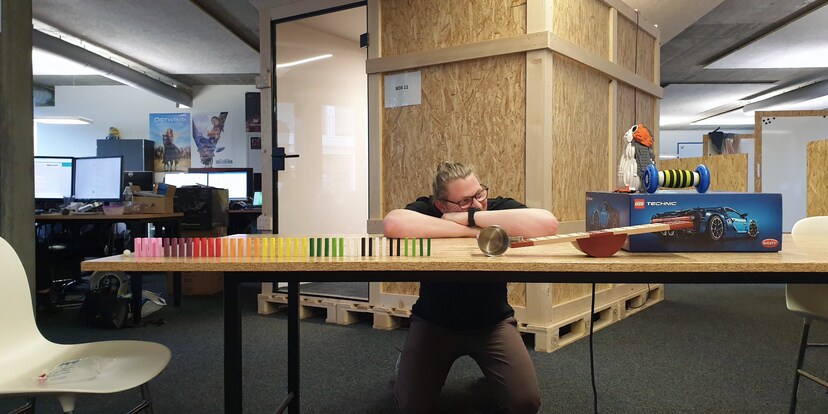 Kennst du Rube-Goldberg-Maschinen? Ich habe eine gebaut!