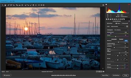 The Camera Raw module of Photoshop can be opened directly from Bridge without Photoshop.