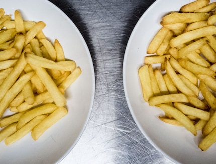 Goldgelb: Ofenfritten werden richtig lecker