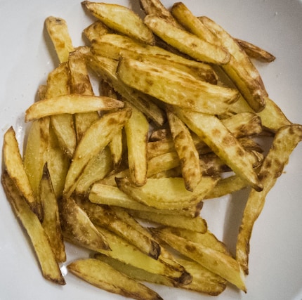 Schon besser: Der zweite Versuch. Richtig gut waren aber auch diese Pommes nicht.