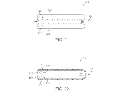 Apple hat gleich zwei mögliche Falzarten patentiert