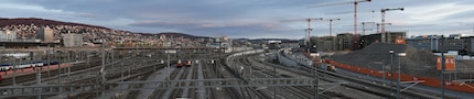 Photomerge with perspective correction.
