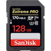 SanDisk Extreme Pro (SDXC, 128 GB, U3, UHS-I)