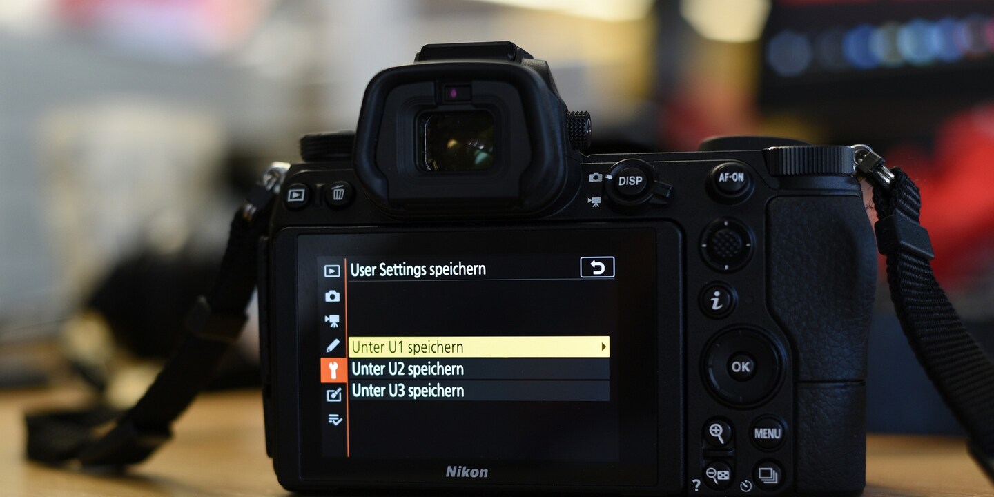 Foto-Kurztipp: Speichere deine Kamera-Einstellungen im Benutzermodus