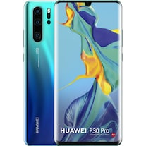 Huawei P30 Pro (128 GB, Aurora Blue, 6.47", Hybrid Dual SIM, 40 Mpx, 4G)