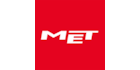 Logo of the MET brand