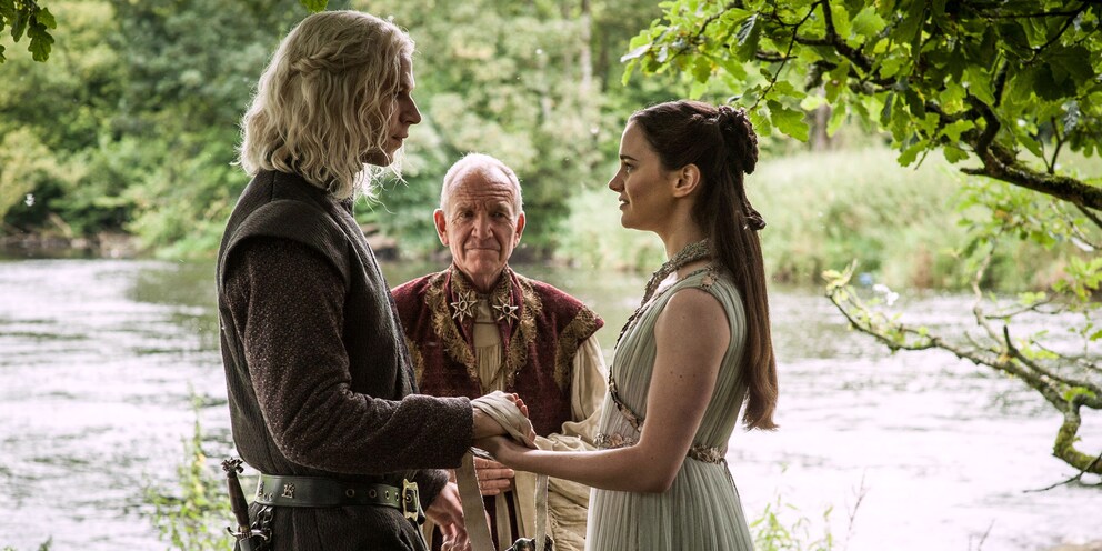 Rhaegar und Lyanna bei der geheimen Hochzeit