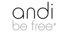 Logo of the Andi be free brand