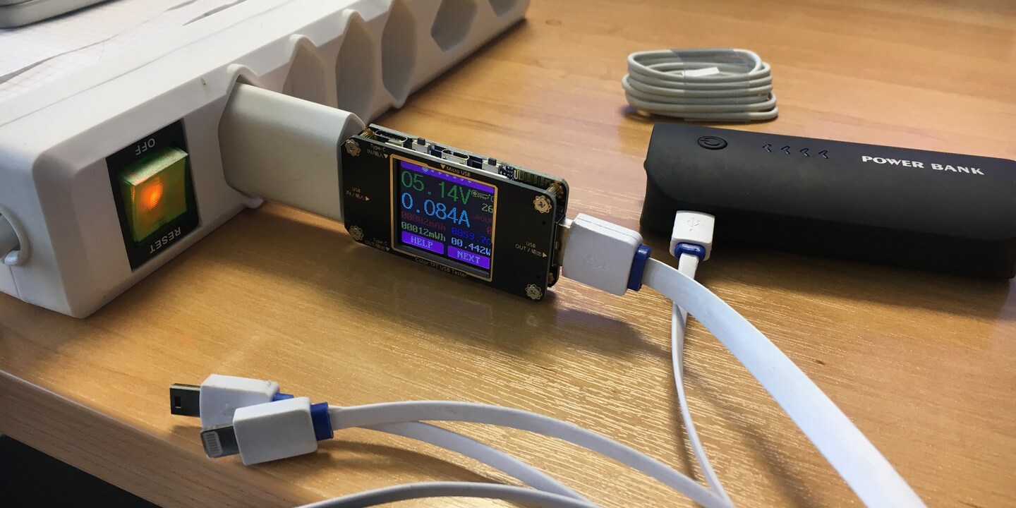Was steckt in der Trash-Powerbank vom Strassenmarkt?