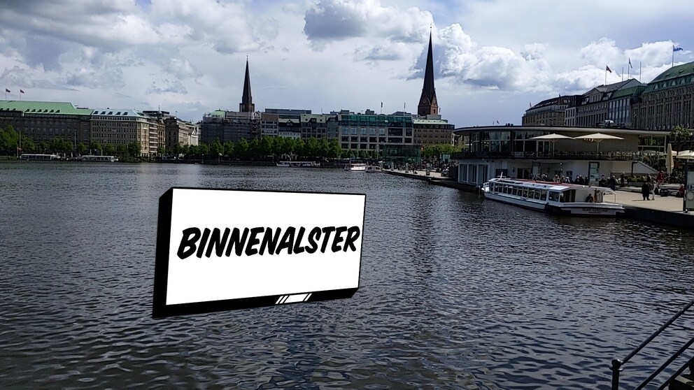 Mit der AR-App “Playground” von Google kann man zum Beispiel Orte markieren.