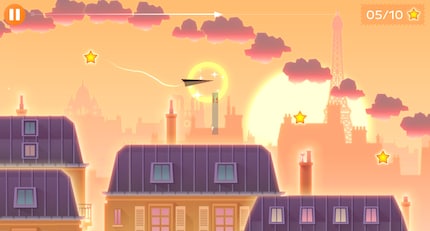 Bei «Activ Fly» sammelst du Sterne ein.