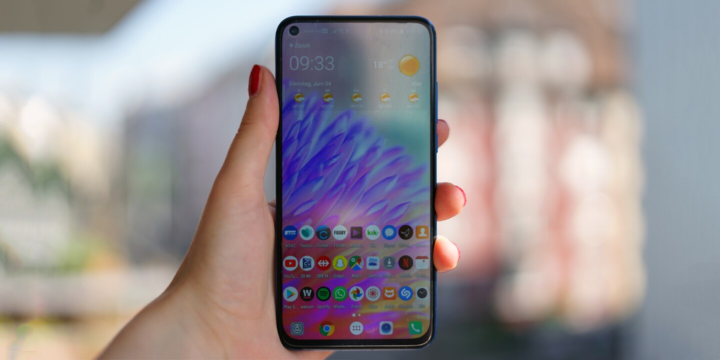 Honor View 20: Das Handy mit Loch und ohne Schaden